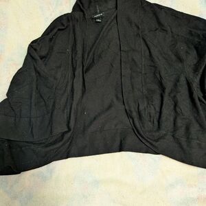 Torrid Black Shrug Sweater